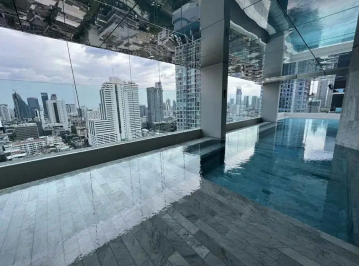 picture 📍EXCLUSIVE! (1766) Chapter Chula-Samyan for rent nice room, nice view with nice price 34,000 Line@:  @realestateforreal - 32/33