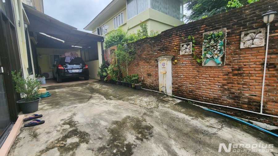 รูป 68070930 : ขายบ้านเดี่ยว 2 ชั้น สไตล์ทรอปิคอล บนที่ดินขนาด 68.4 ตร.ว. โครงการ ลัดดารมย์ รัตนาธิเบศร์  ไทรม้า นนทบุรี - รูปที่ 3/22