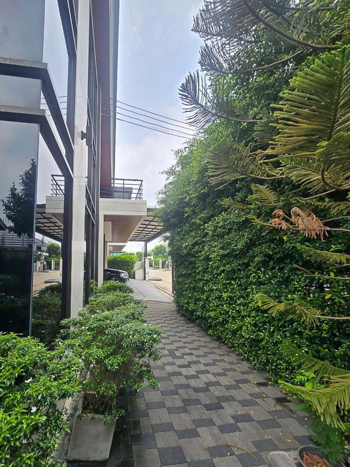 รูป = ขายบ้านหรู = (ถ.รามคำแหง - กรุงเทพกรีฑาตัดใหม่)  “หลังมุม มีพื้นที่มีบริเวณข้างบ้าน”   📶พร้อมเข้าอยู่ - รูปที่ 21/25