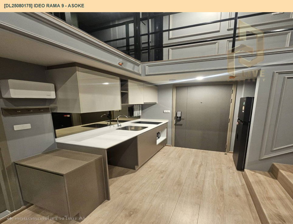 picture DL25080175 Condo for rent, IDEO Rama 9 - Asoke near MRT พระราม 9, ready to move in, call urgently 0656133286 LineID @655ebbvc - 5/13