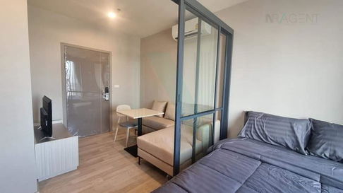 🔺 For Rent Condo IDEO MOBI SUKHUMVIT EASTPOINT Building A, Floor 17,1 bed room, Room size 25.00 sqm