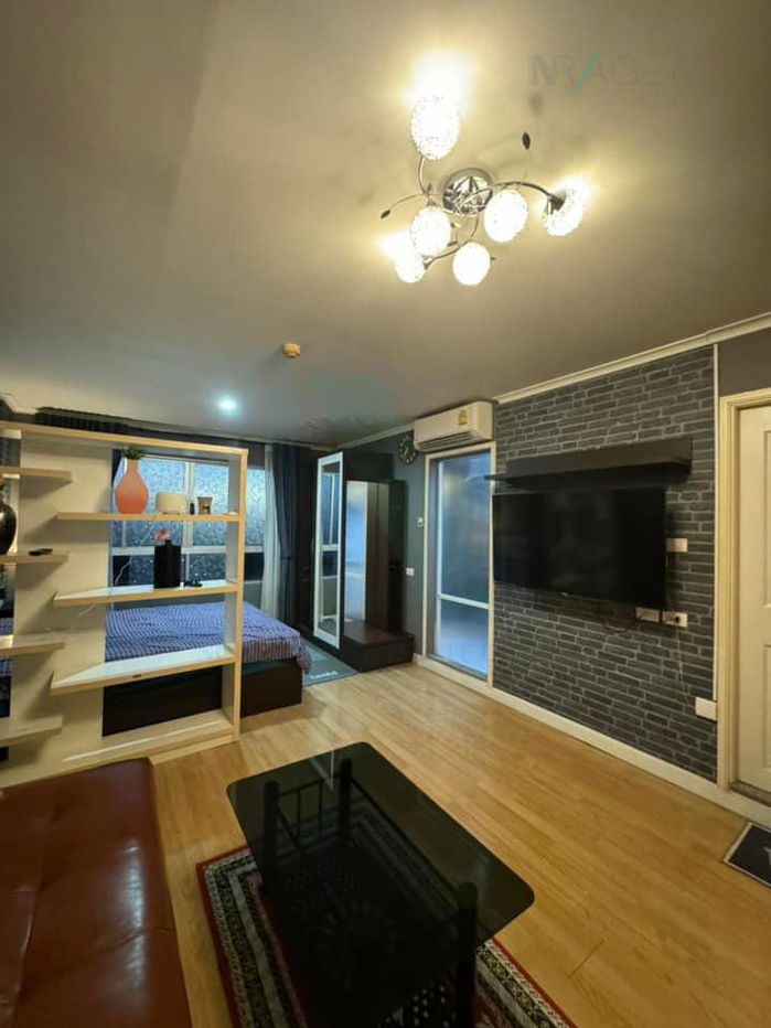 picture 📌 For Rent Condo LUMPINI VILLE RAMKHAMHAENG 26 Building E, Floor 7,Studio, Room size 30.00 sqm - 2/8