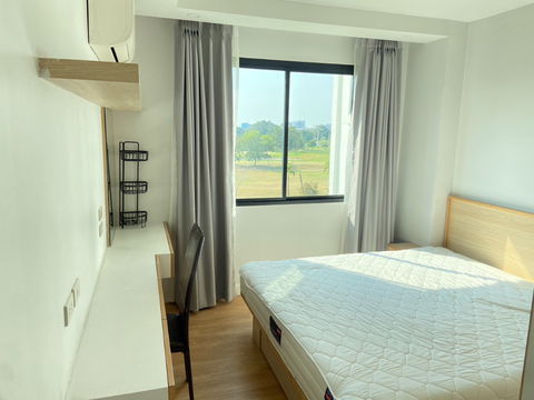🏡 พร้อมอยู่! V Condo ศาลายา 2 ห้องนอน วิวสนามกอล์ฟ ⛳️ เฟอร์ครบ ราคาดี ห้ามพลาด!