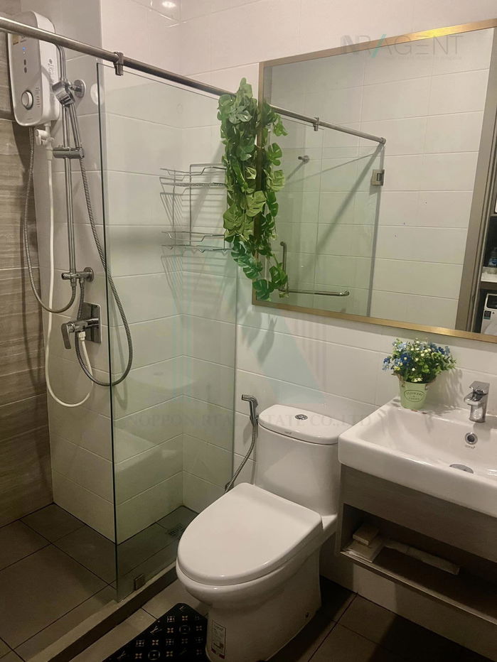 picture 📌 For rent condo KNIGHTSBRIDGE PRIME ONNUT Building 1, Floor 34,Studio, Room size 23 sqm - 6/8