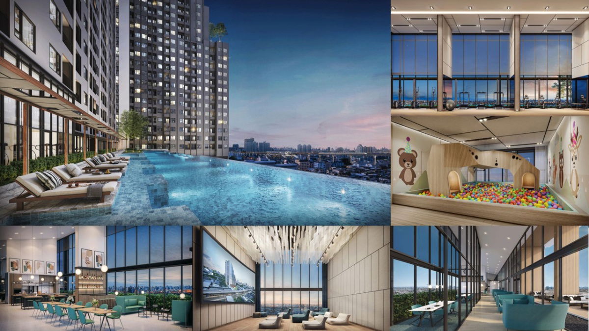 รูป โครงการ ลีฟวิ่น รามคำแหง ขายดาวน์ห้อง Type 1+ 1 Bedroom  (32.87 Sq.m.)  - รูปที่ 8/10