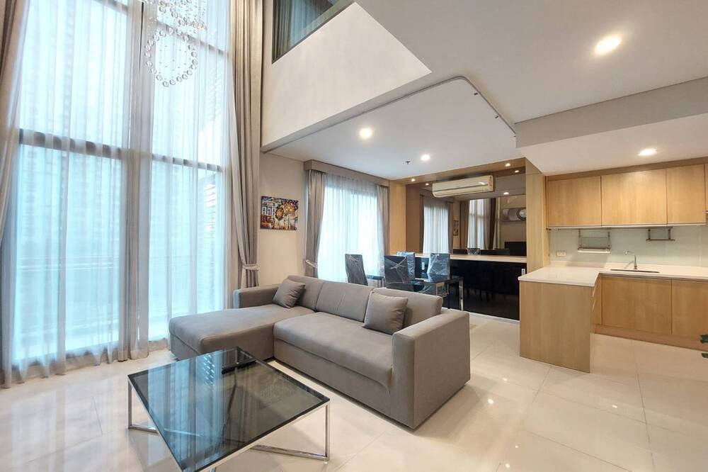 picture 🔥 For Rent !! 🔥 Code C20250800009..........Villa Asoke, 1 bedroom, 1 bathroom Duplex, furnished, ready to move in 📣📣 - 5/9