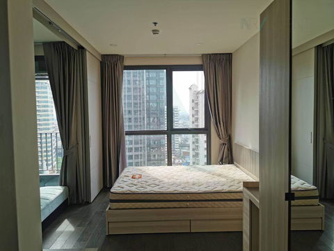 🔺 For Rent Condo IDEO Q SIAM - RATCHATHEWI Building 1, Floor 18,1 bed room, Room size 29.00 sqm