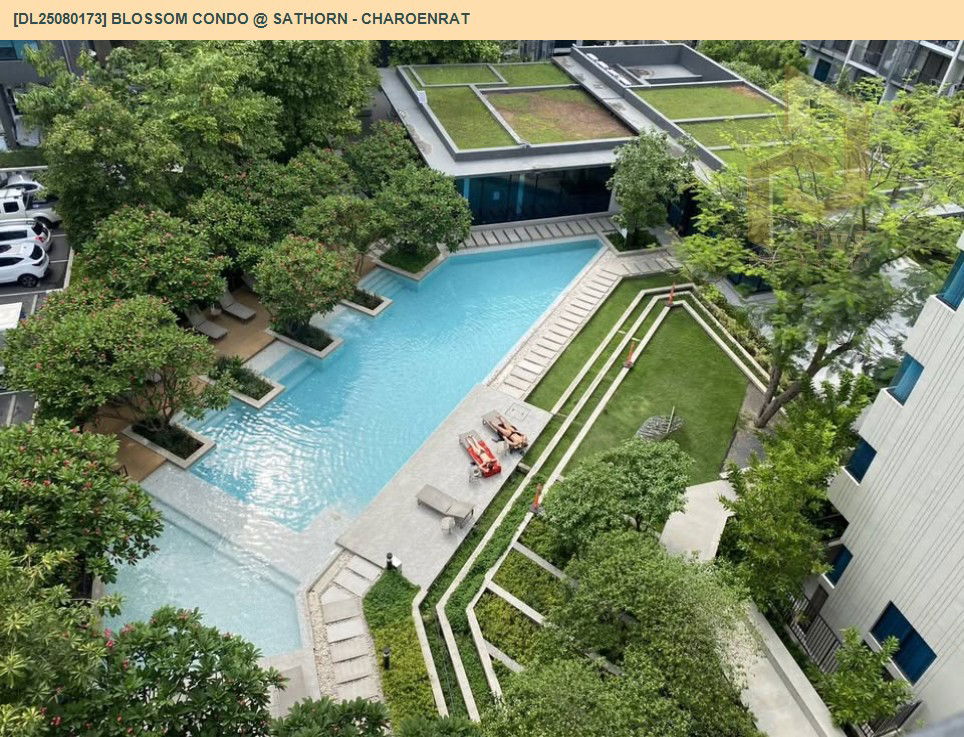 picture MDL25080173 Condo for rent, Blossom Condo @ Sathorn - Charoenrat near BTS Surasak, ready to move in, call urgently 0656133286 LineID @534wlwof - 14/16