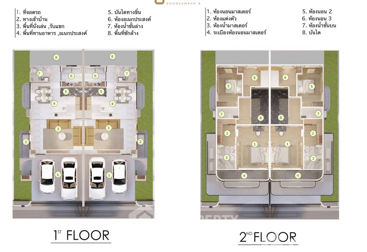 รูป บ้าน 3-ห้องนอน ใกล้ พัทยาตะวันออก (ID 2237254) - รูปที่ 9/9