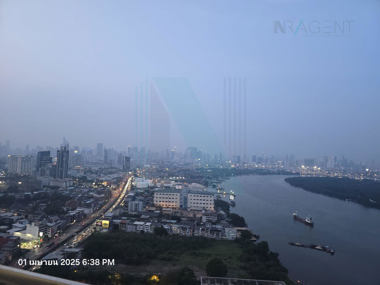 รูป ให้เช่าคอนโด ศุภาลัย พรีมา ริวา พระราม 3-นราธิวาส อาคาร 1 ชั้น 40 สตูดิโอ ขนาด 43 ตรม ใกล้ ธนาคารกรุงเทพ สำนักงานใหญ่ - รูปที่ 2/8