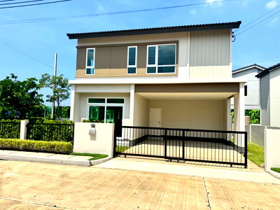 บ้านเดี่ยว ถนนสาทรเหนือ : ขายบ้านเดี่ยว โครงการเมเบิล บางนา กม.26 โครงการพร้อมอยู่ ใกล้นิคมบางพลี เวลโกล เอเชีย