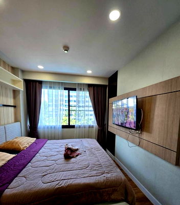 คอนโดให้เช่า : 💧 💧 💧 ดุสิต แกรนด์ ปาร์ค ( Dusit Grand Park Condo Resort ) 💧 💧 💧 1ห้องนอน ฝั่งวิวนอก   ชั้น4
