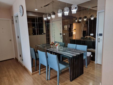 🚩 For Rent Condo THE TREE INTERCHANGE Building A, Floor 25,2 bed room, Room size 58.00 sqm