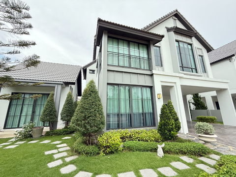บ้านเดี่ยวแปลงมุม ที่ดินใหญ่ โครงการสราญสิริ รามคำแหง 