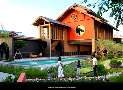Twin houses for sale : Detached House New Phase, Japanese style ,PRICE 5.39 best location! On the main road! Near the expressway!