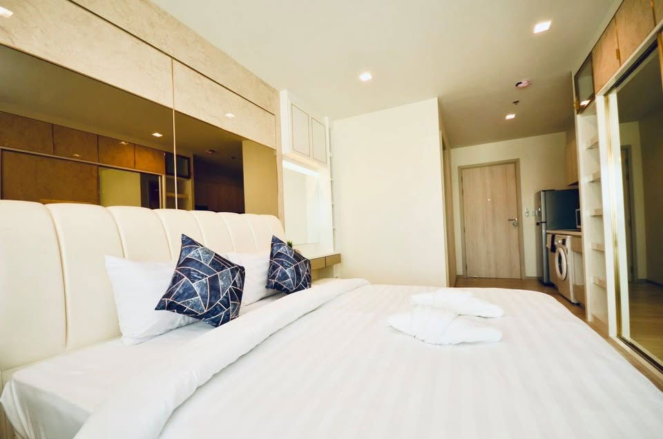 picture Life One Wireless【𝐑𝐄𝐍𝐓】🔥Simple and elegant luxury condo style, beautifully decorated and livable without being fake🔥  Contact Line ID: @hacondo - 6/10