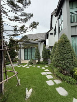 บ้านเดี่ยวรามคำแหง แปลงมุม วิวสวน ที่ดินใหญ่ พร้อมแต่ง 