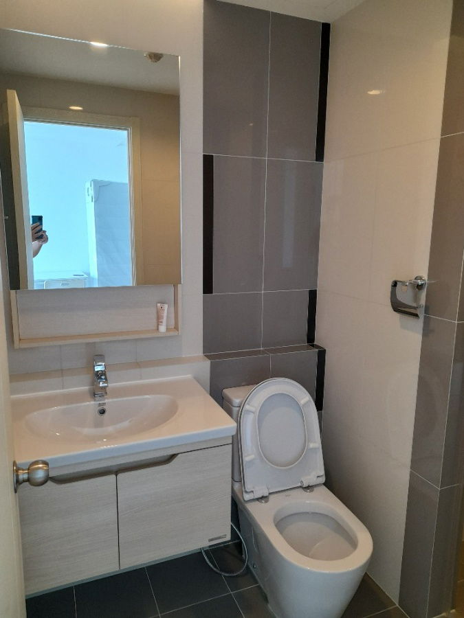 picture ✨ Washing machine included. Artemis Condo Sukhumvit 77, 33 sq m, 1 bedroom, 21st floor, only 14,000 baht. 🏡💖 - 5/9