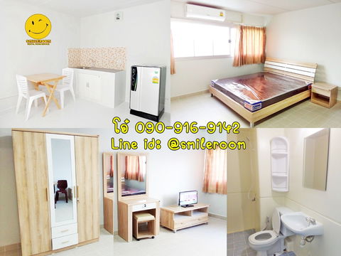 ห้องแอร์ทำใหม่ 3500 เมืองทองธานี T1, T11 ใกล้โรงเรียนเซนฟรัง ม.ศิลปากร ตึกตำรวจ commando
