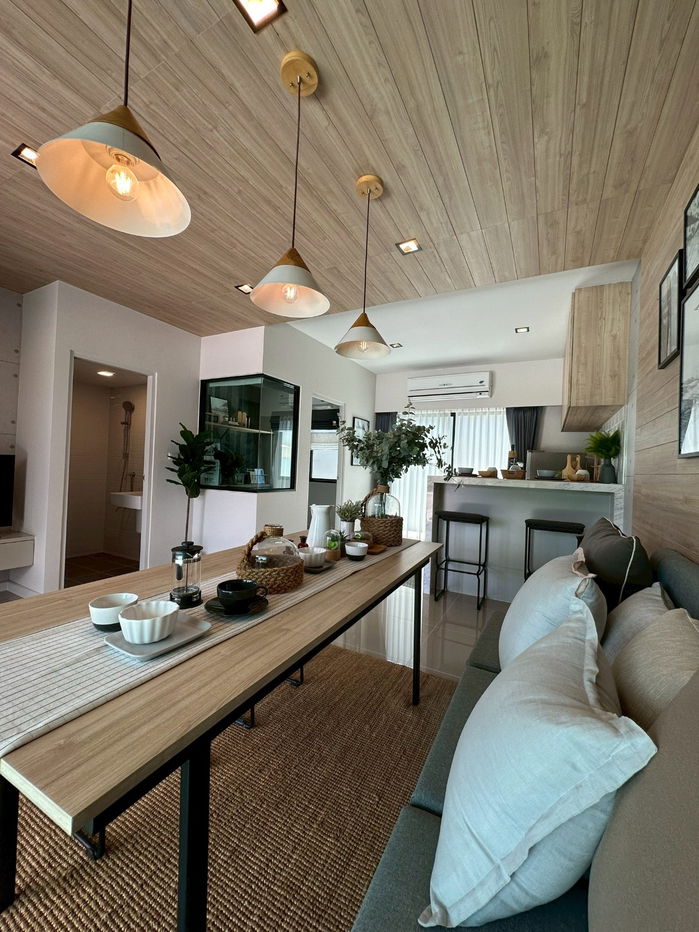 รูป บ้านตัวอย่างตกแต่ง พร้อมหิ้วกระเป๋าเข้าอยู่ โครงการสิริเพลส ราชพฤกษ์-345 - รูปที่ 12/15