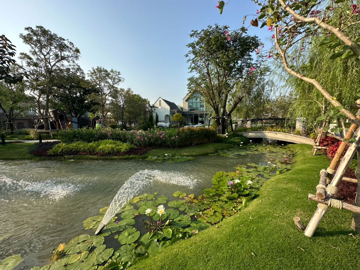 รูป บ้านเดี่ยวที่ดินใหญ่ แปลงมุม ใกล้ club house โครงการสราญสิริ แกรนเด พุทธมณฑล สาย3 - รูปที่ 16/22