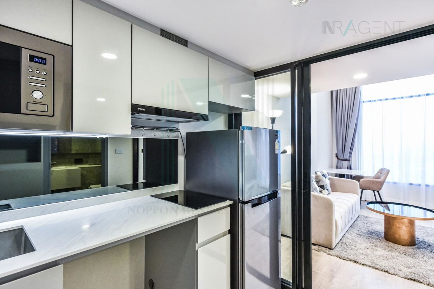 รูป 📌 ให้เช่าคอนโด โซโห​ แบงค็อก​ รัชดา อาคาร 1 ชั้น 19 Duplex ขนาด 38.00 ตรม ใกล้ MRT ห้วยขวาง - รูปที่ 4/8