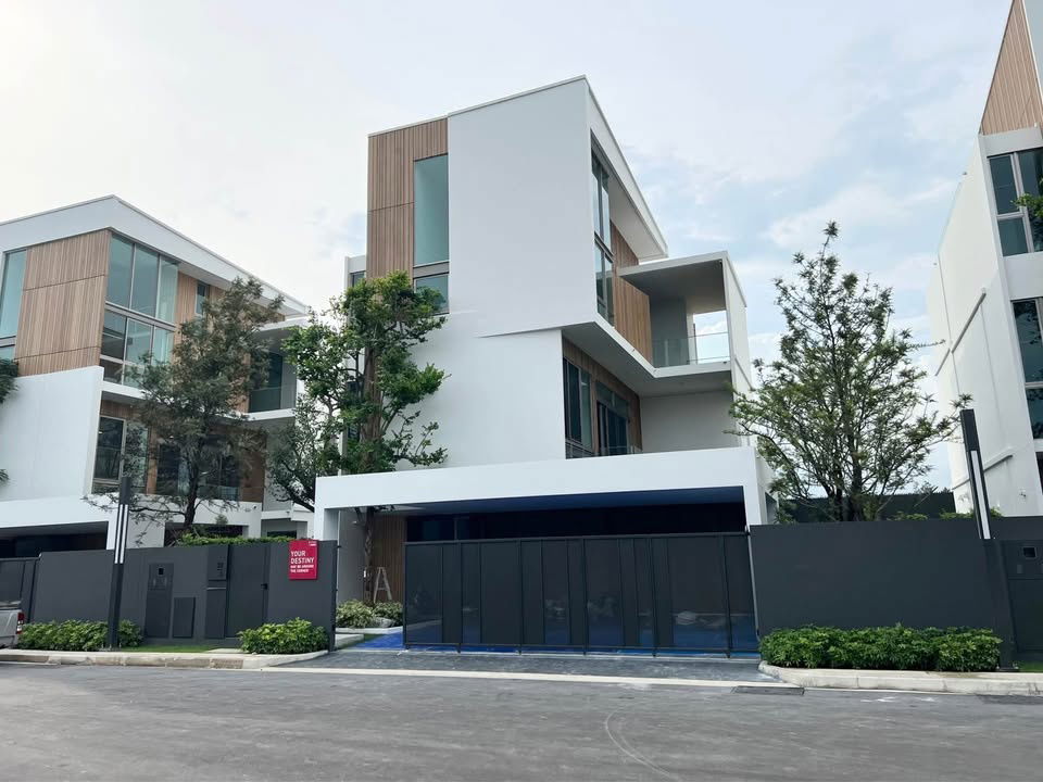 picture Single house for rent, Vive Rama 9, ready to move in, HHM0044 - 6/16