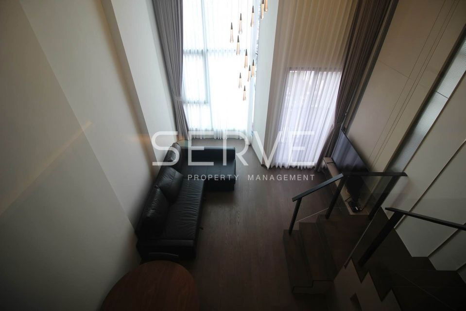 picture Duplex 1 Bed  Duo Space Nice Decorat High Floor Newest High Rise Condo  BTS Ratchathewi 400 m.  @ Park Origin Ratchathewi - 9/10