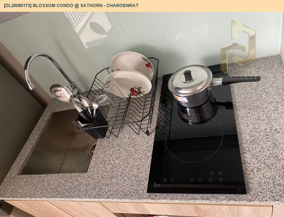 picture DL25080173 Condo for rent, Blossom Condo @ Sathorn - Charoenrat near BTS Surasak, ready to move in, call urgently 0656133286 LineID @534wlwof - 10/16