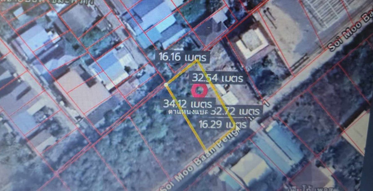 รูป ที่ดิน เปล่า จัดสรร หมู่บ้าน เพ็นโก้วิลล์ เหมาะสร้างบ้าน ศรีนครินทร์ บางเมือง สมุทรปราการ - รูปที่ 3/5