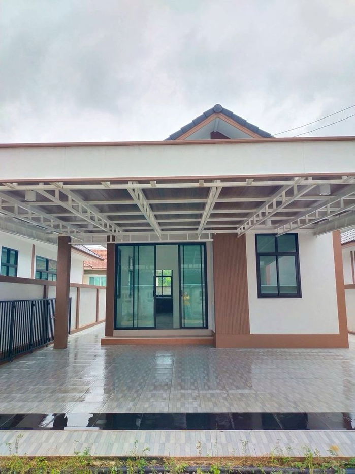 รูป บ้านเดี่ยวชั้นเดียว สไตล์ Modern พร้อมอยู่  - รูปที่ 1/5