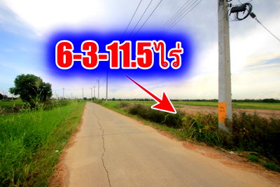 ที่ดิน พระนครศรีอยุธยา : ขายที่ดินบางไทรพระนครศรีอยุธยา ถนนปทุมธานีสามโคกเสนา ที่ดินถมแล้ว 6-3-11.5ไร่ ใกล้นิคมบ้านแพน ที่ดินสร้างบ้าน หอพัก โกดังเก็บสินค้า ศูนย์กระจายสินค้า 