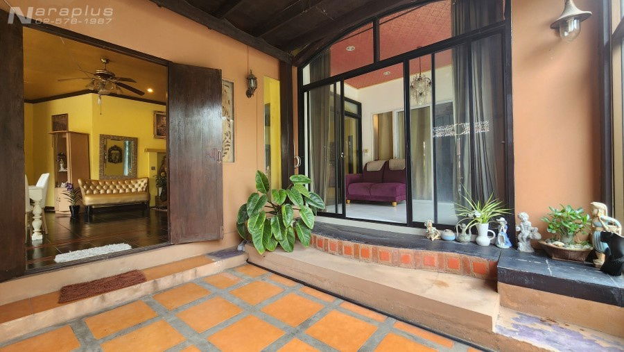 รูป 68070930 : ขายบ้านเดี่ยว 2 ชั้น สไตล์ทรอปิคอล บนที่ดินขนาด 68.4 ตร.ว. โครงการ ลัดดารมย์ รัตนาธิเบศร์  ไทรม้า นนทบุรี - รูปที่ 4/22
