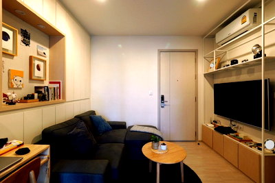 คอนโดให้เช่า : ให้ เช่าคอนโด ไลฟ์ สุขุมวิท 48 ใกล้ BTS พระโขนง 33 ตรม