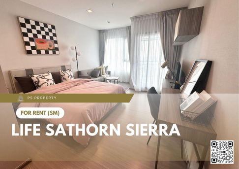 For rent ✨ Life Sathorn Sierra ✨ Fully furnished and equipped, near BTS Talat Phlu