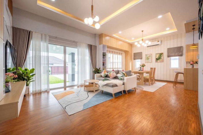 รูป บ้านผ่อนตรง/ขายสด บ้านสร้างใหม่พูลวิลล่า - รูปที่ 10/12