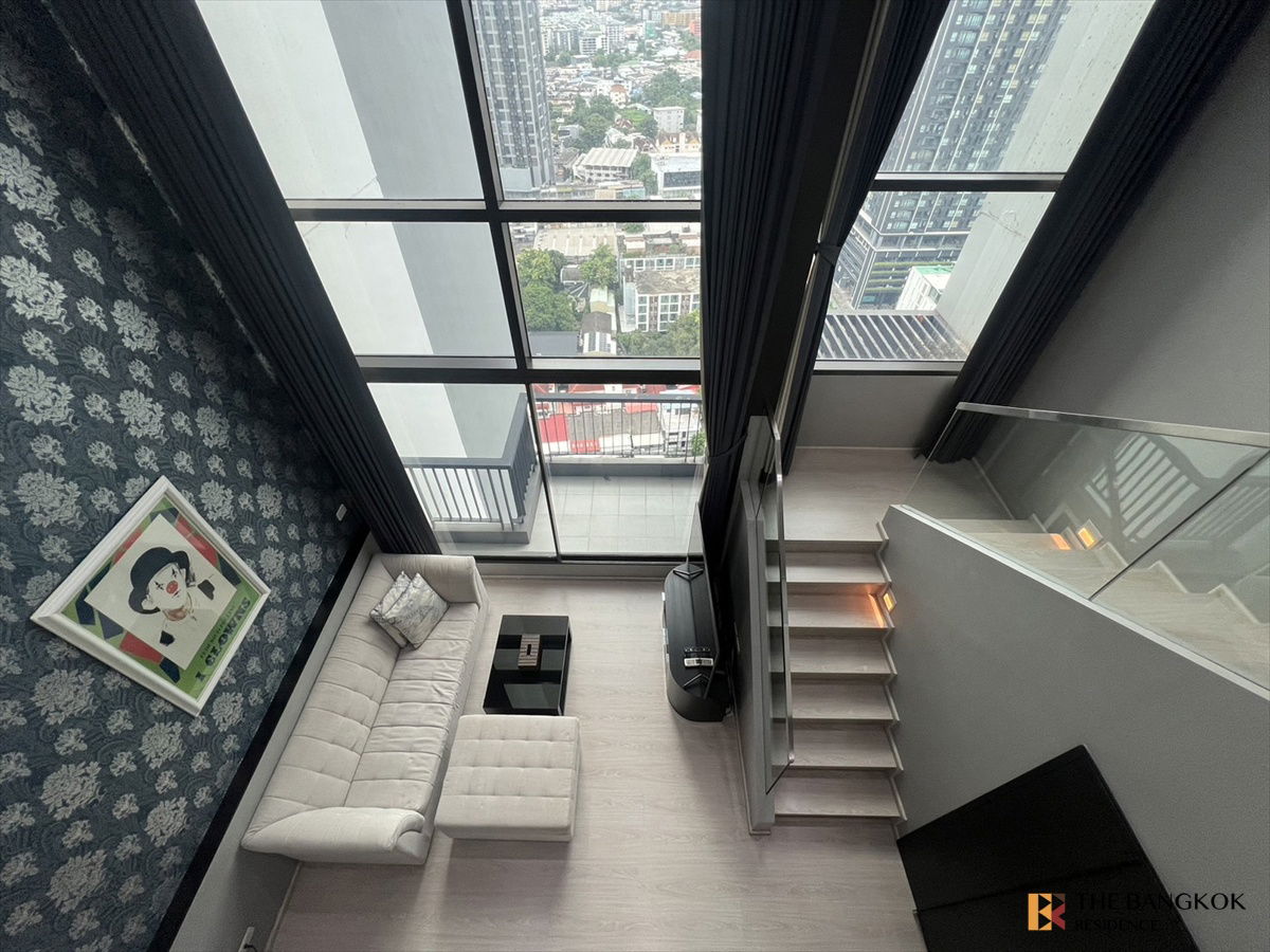 รูป Rhythm Sukhumvit 44/1 ✨ ห้อง Duplex Rare View แม่น้ำบางกระเจ้า 🌊 ใกล้ BTS พระโขนง - รูปที่ 3/9