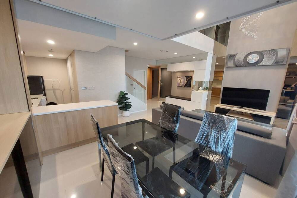picture 🔥 For Rent !! 🔥 Code C20250800009..........Villa Asoke, 1 bedroom, 1 bathroom Duplex, furnished, ready to move in 📣📣 - 4/9