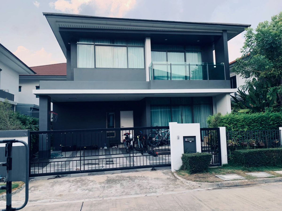 picture 🟢For Sale🟢Setthasiri Krungthep Kreetha 1, beautiful house, ready to move in 📱ADD LINE @nathong97 (Reply ⚡ 24 Hr) P814 - 2/3