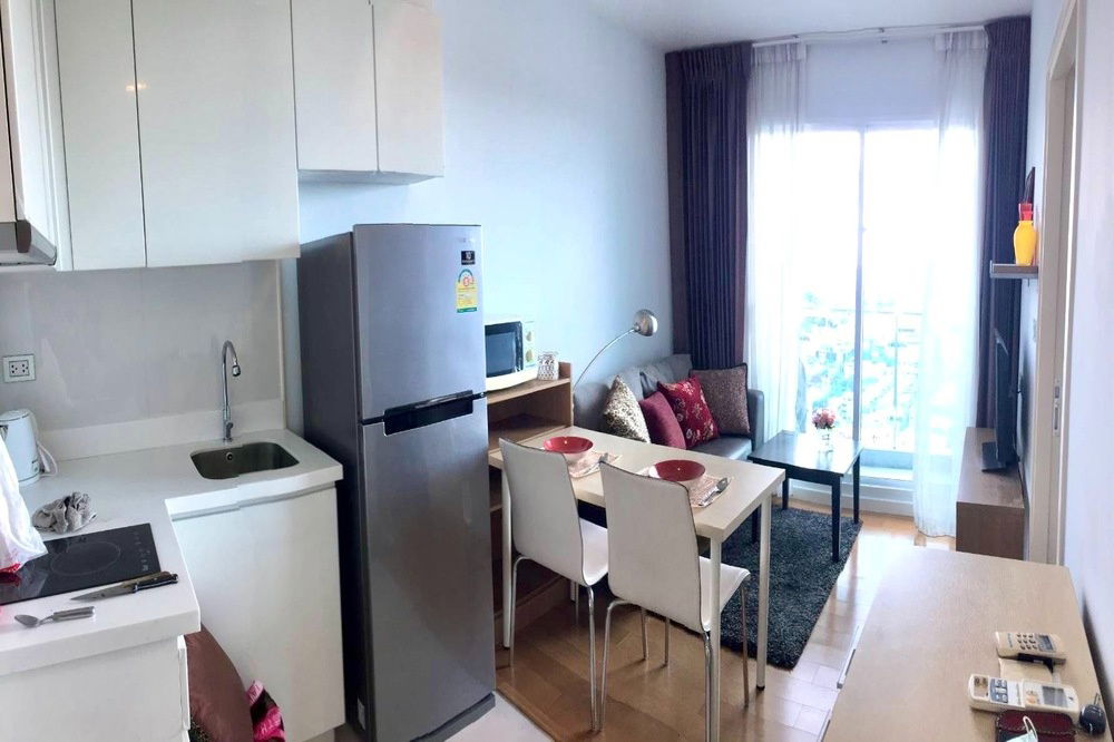 picture 🔥 For Sale !!🔥 Code C20230108570........Condolette Ize Ratchathewi, 1 bedroom, 1 bathroom, City View, high floor 26++, furnished, Special Deal!!📣📣 - 3/5