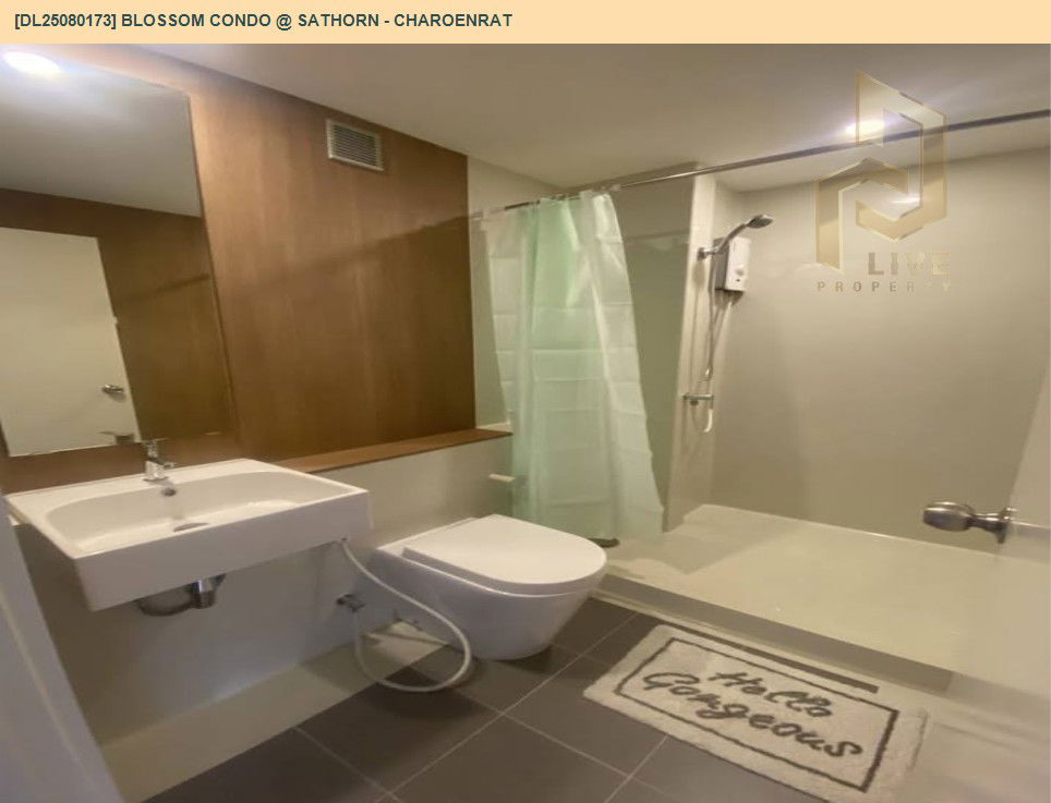 picture MDL25080173 Condo for rent, Blossom Condo @ Sathorn - Charoenrat near BTS Surasak, ready to move in, call urgently 0656133286 LineID @534wlwof - 11/16