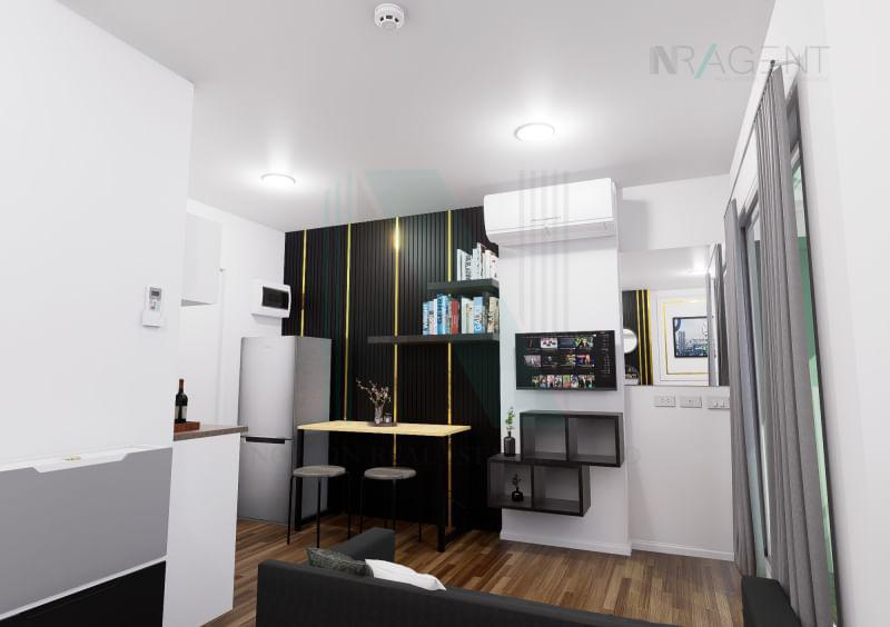 picture For Sell Condo LUMPINI VILLE RATBURANA - RIVERVIEW 2 Building A, Floor 5,1 bed room, Room size 23 sqm - 3/8