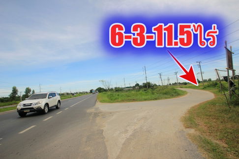ขายที่ดินบางไทรอยุธยา ที่ดินน้ำไม่ท่วม ถนนปทุมธานีสามโคกเสนา ถมแล้ว 6-3-11.5ไร่ ใกล้นิคมบ้านแพน สร้างหอพัก โกดังเก็บสินค้า ศูนย์กระจายสินค้า 