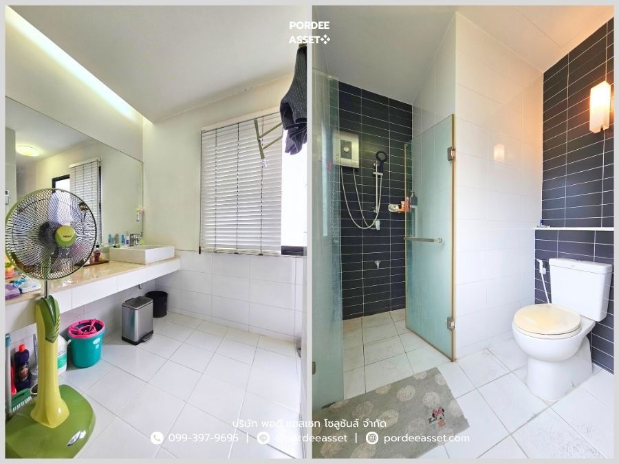 รูป ขาย!! ทาวน์โฮม 3 ชั้น ซิกเนเจอร์ กัลปพฤกษ์ (หลังมุม หน้าสวน ขนาด 32 ตร.ว.)  ติดถนนกัลปพฤกษ์ - รูปที่ 9/27