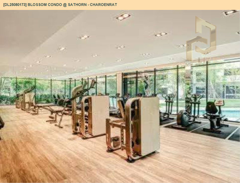 picture MDL25080173 Condo for rent, Blossom Condo @ Sathorn - Charoenrat near BTS Surasak, ready to move in, call urgently 0656133286 LineID @534wlwof - 15/16