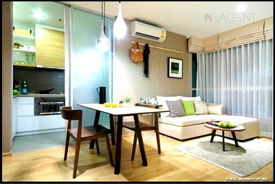 Condos for rent : For Rent Condo U DELIGHT RESIDENCE PATTANAKARN-THONGLOR Building 1, Floor 23,1 bed room, Room size 35 sqm