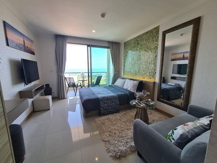 รูป ขายด่วนคอนโดวิวทะเล ชั้น 14 เดอะริเวียร่า จอมเทียน The Riviera Jomtien หาดจอมเทียน บางละมุง ชลบุรี. - รูปที่ 4/10