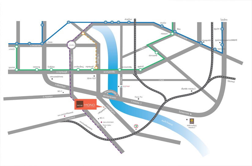 รูป ให้เช่า  นิช โมโน เจริญนคร  พร้อมอยู่  S000602 - รูปที่ 23/24