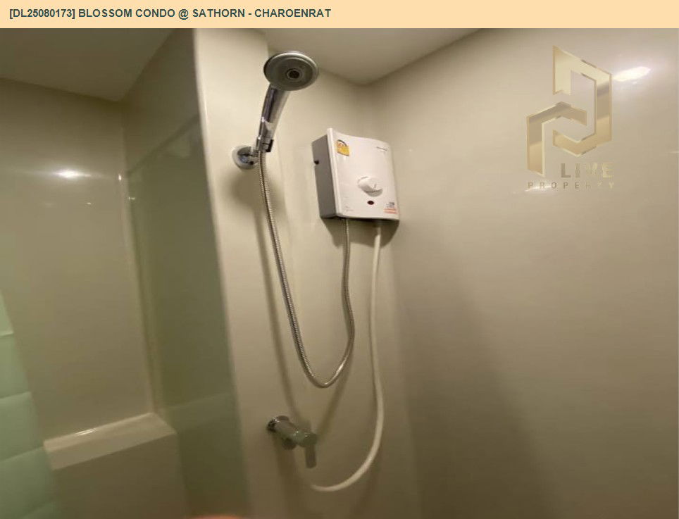 picture MDL25080173 Condo for rent, Blossom Condo @ Sathorn - Charoenrat near BTS Surasak, ready to move in, call urgently 0656133286 LineID @534wlwof - 12/16