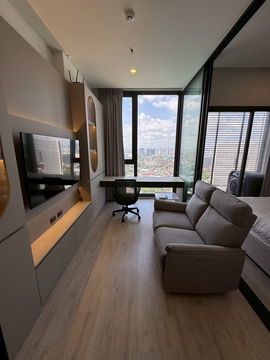 ห้องใหม่แกะกล่อง | 32.5 ตร.ม. ชั้นสูง 30+ แต่งสวย พร้อมเข้าอยู่ 
